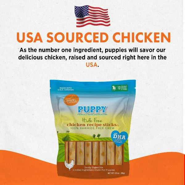 Canine Naturals Hide Free Chicken Sticks Puppy Chew - Image 8