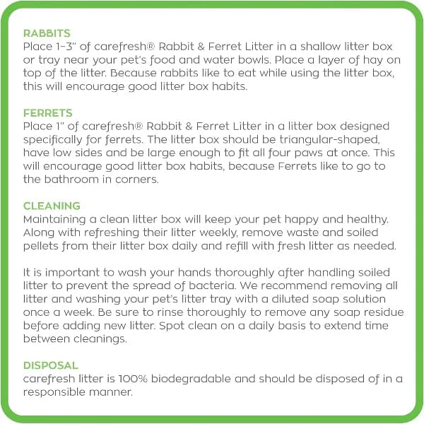 carefresh Rabbit & Ferret Litter - Image 7