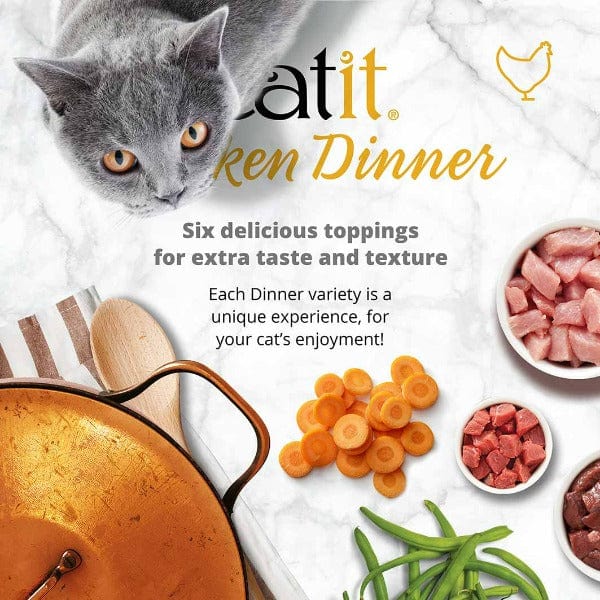 Catit Chicken Dinner with Duck & Potato Wet Cat Food - Image 3