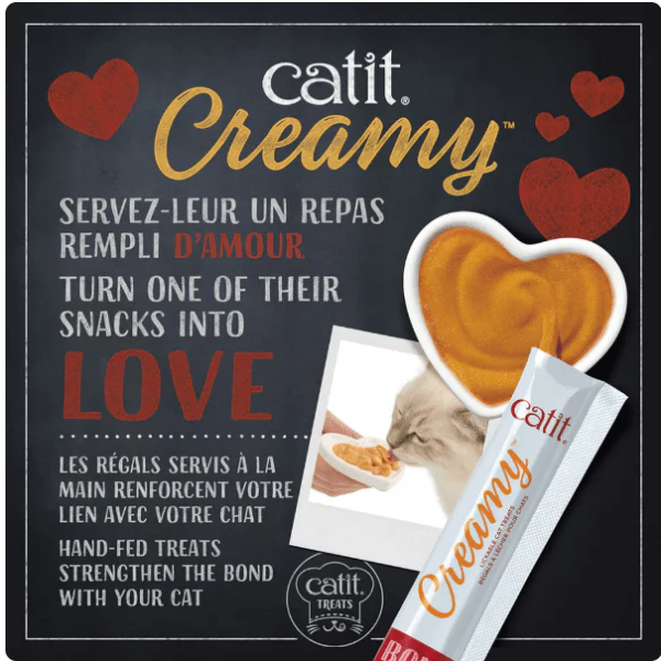 Catit Creamy Lickable Chicken & Shrimp Recipe Cat Treats - Image 3