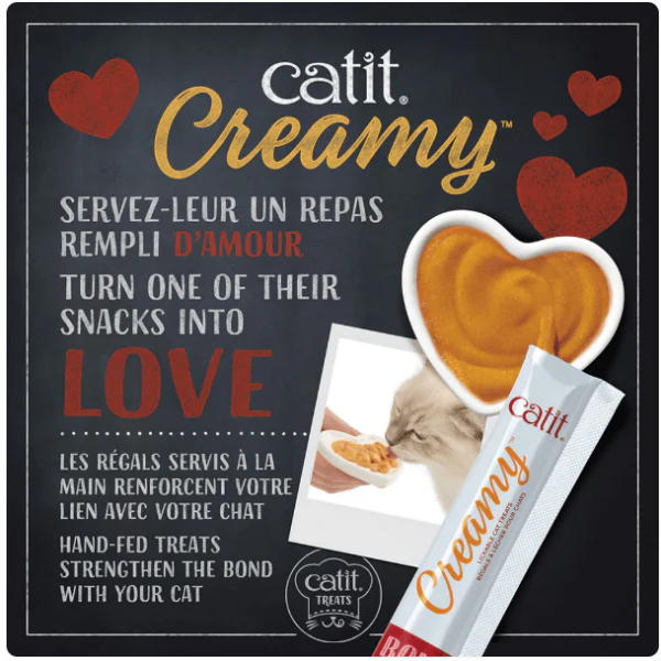 Catit Creamy Lickable Tuna Recipe Cat Treats - Image 3