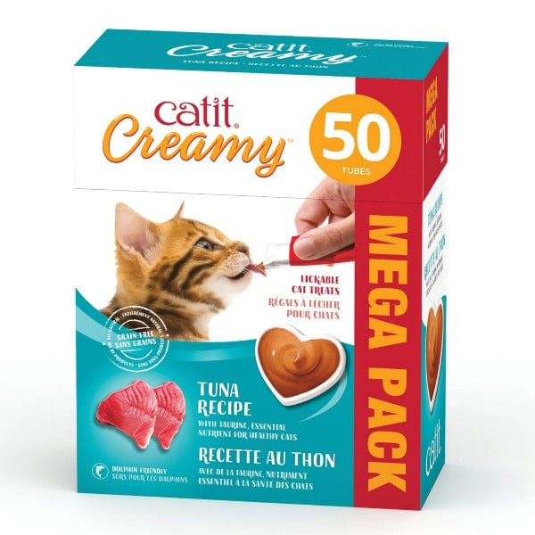 Catit Creamy Lickable Tuna Recipe Cat Treats - Image 8