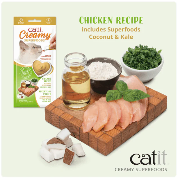 Catit Creamy Superfood Assorted Multipack Cat Treats - Image 3
