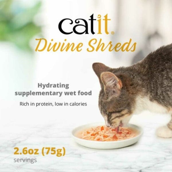 Catit Divine Shreds Chicken Multipack Cat Food Topper - Image 3