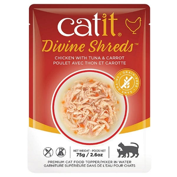 Catit Divine Shreds Chicken Multipack Cat Food Topper - Image 6