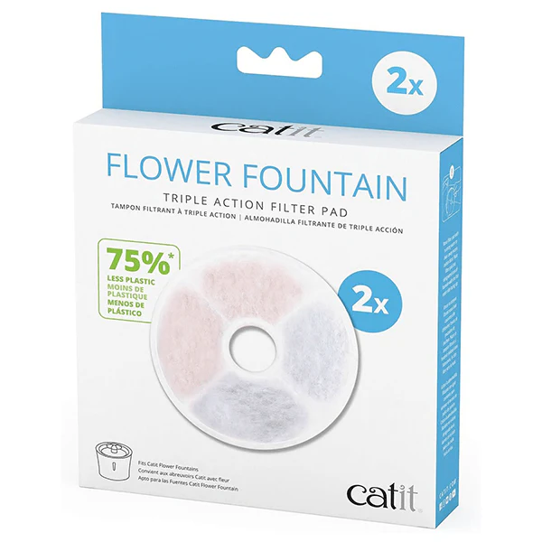Catit Flower Fountain Triple Action Filter Pads - Image 5