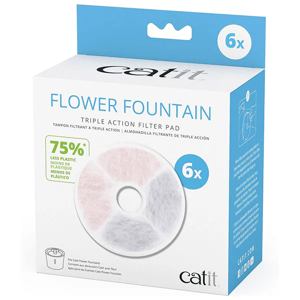 Catit Flower Fountain Triple Action Filter Pads - Image 6