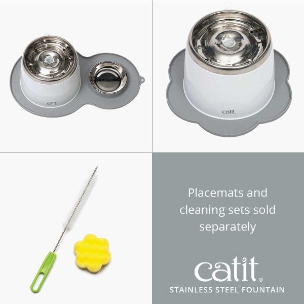 Catit Stainless Steel Drinking Fountain - Image 8