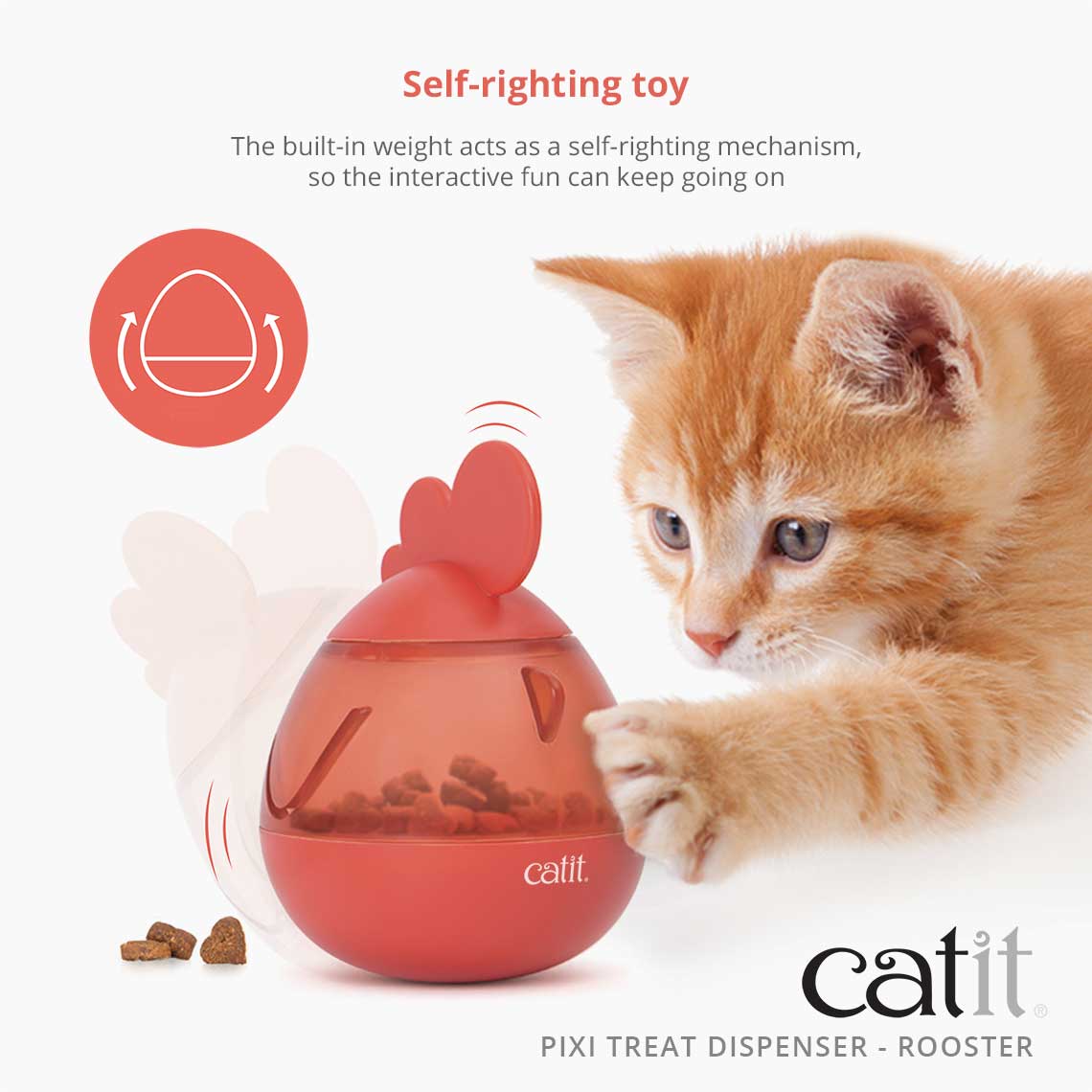 Catit PIXI Treat Dispenser; available in 2 styles - Image 4