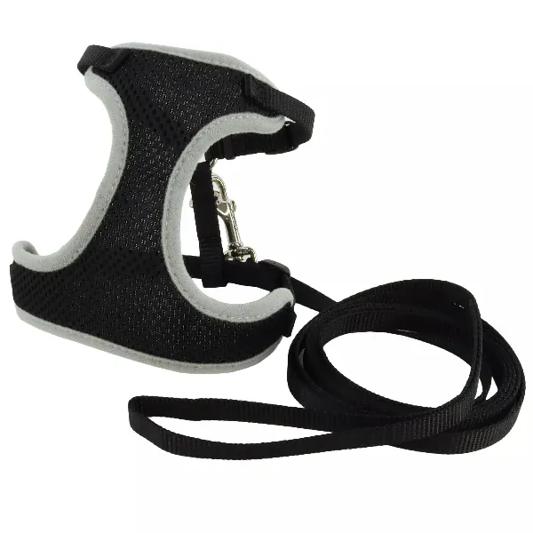 Coastal Comfort Soft Adjustable Cat Harness with 6' Leash - Image 5