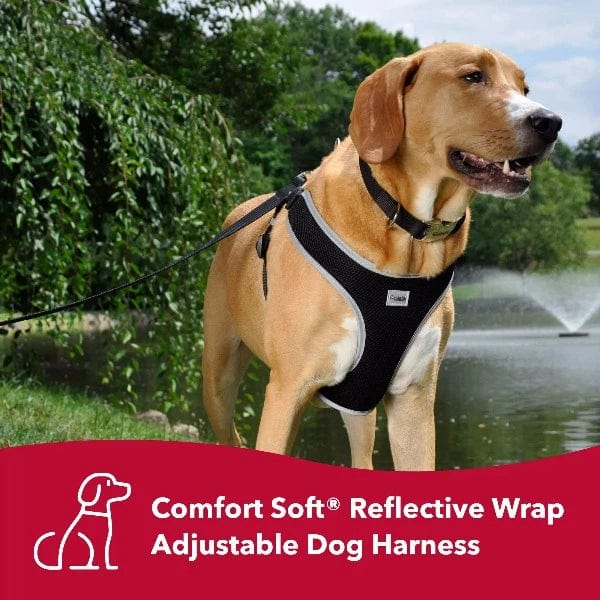 Comfort Soft Reflective Wrap Adjustable Dog Harness - Image 3