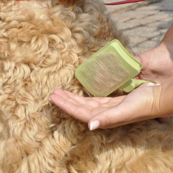 Safari Dog Self-Cleaning Slicker Brush - Image 4