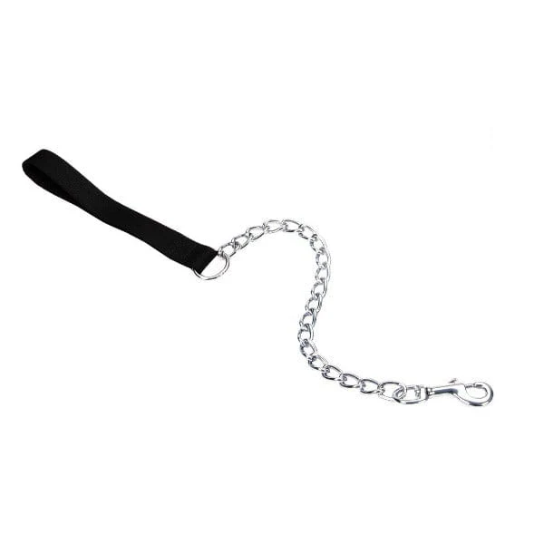 Titan Chain Dog Leash with Nylon Handle - Image 2