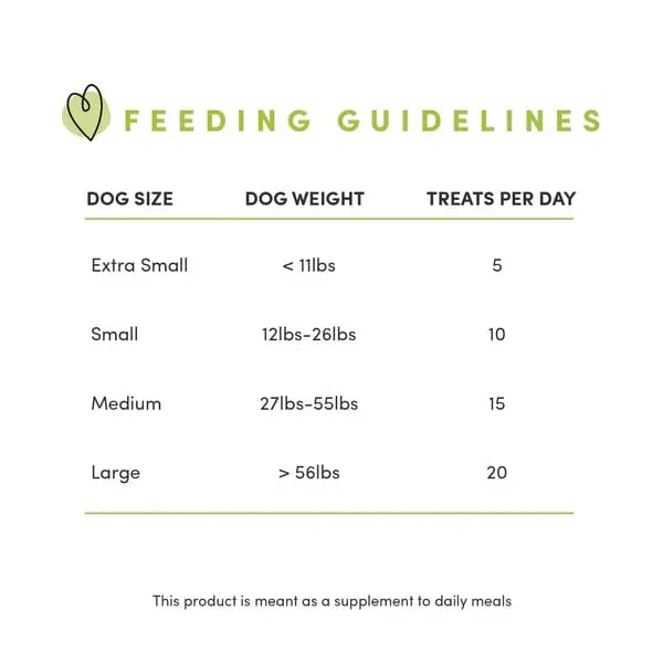Crumps' naturals Apple Bites Single Ingredient Treats for Dogs (SPECIAL ORDER ITEM) - Image 5