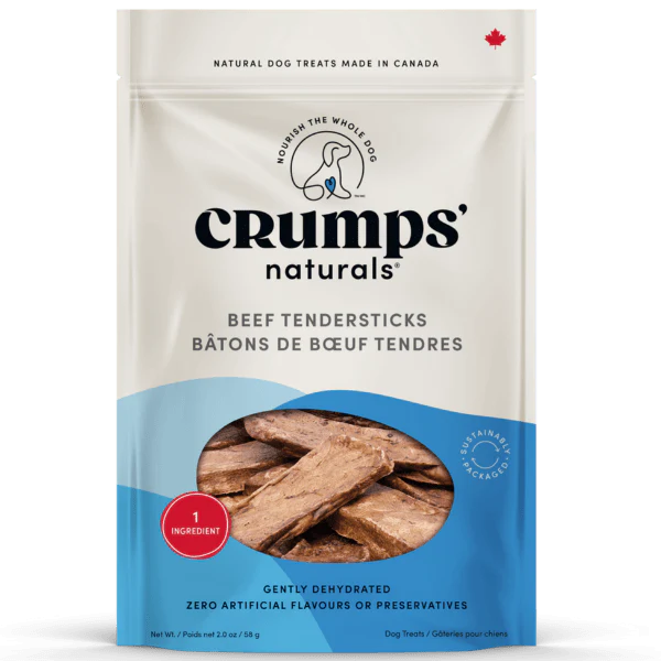 Crumps' naturals Beef TenderSticks Single Ingredient Treats for Dogs