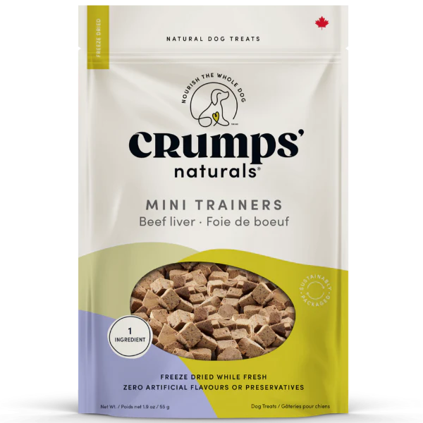 Crumps' naturals Freeze-Dried Beef Liver Mini Trainers