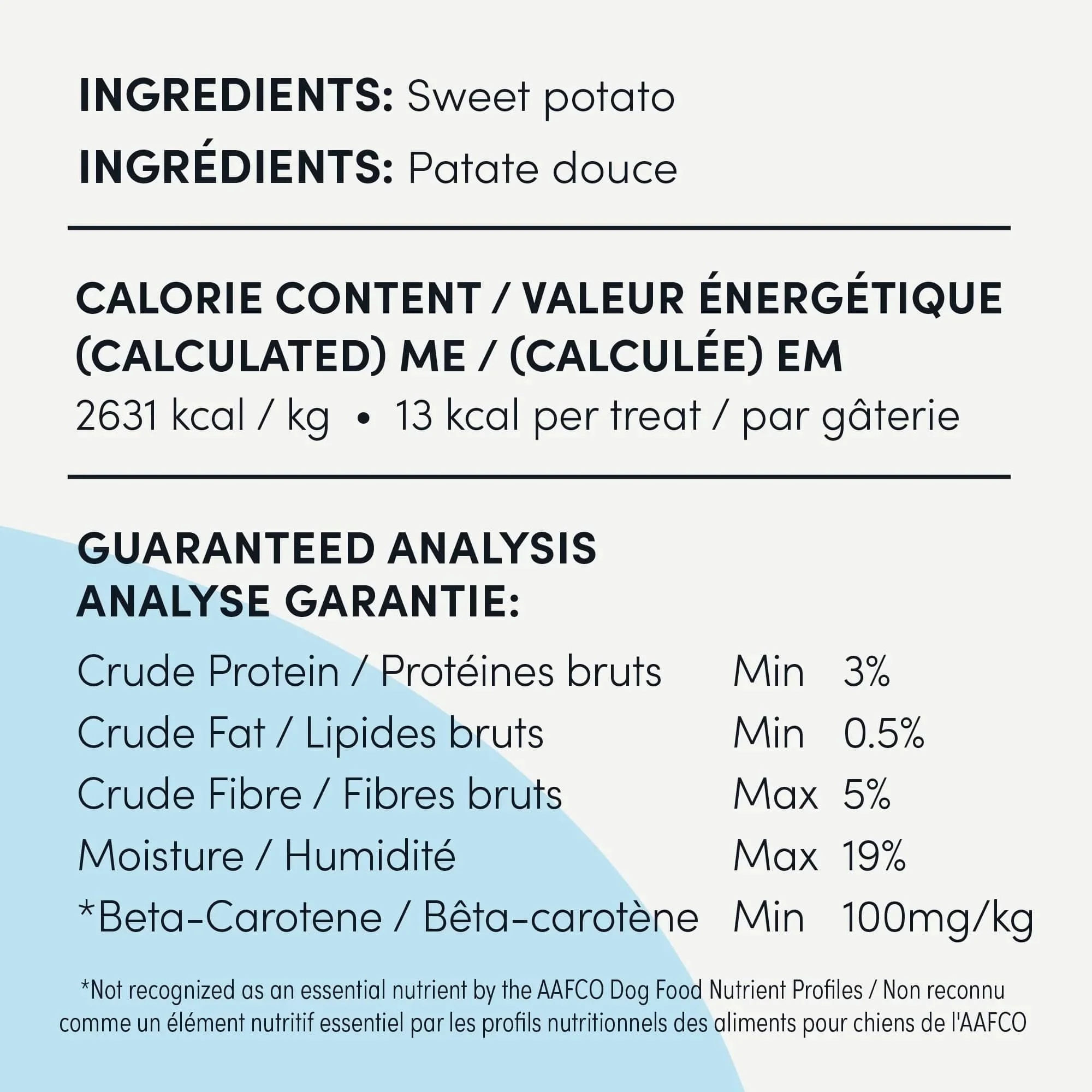 Crumps' naturals Sweet Potato Fries Single Ingredient Treats for Dogs (SPECIAL ORDER ITEM) - Image 6