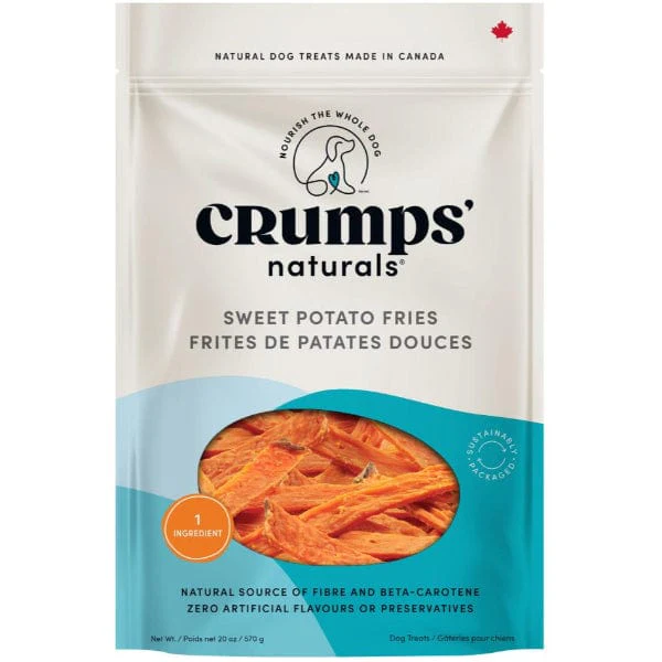 Crumps' naturals Sweet Potato Fries Single Ingredient Treats for Dogs (SPECIAL ORDER ITEM) - Image 7