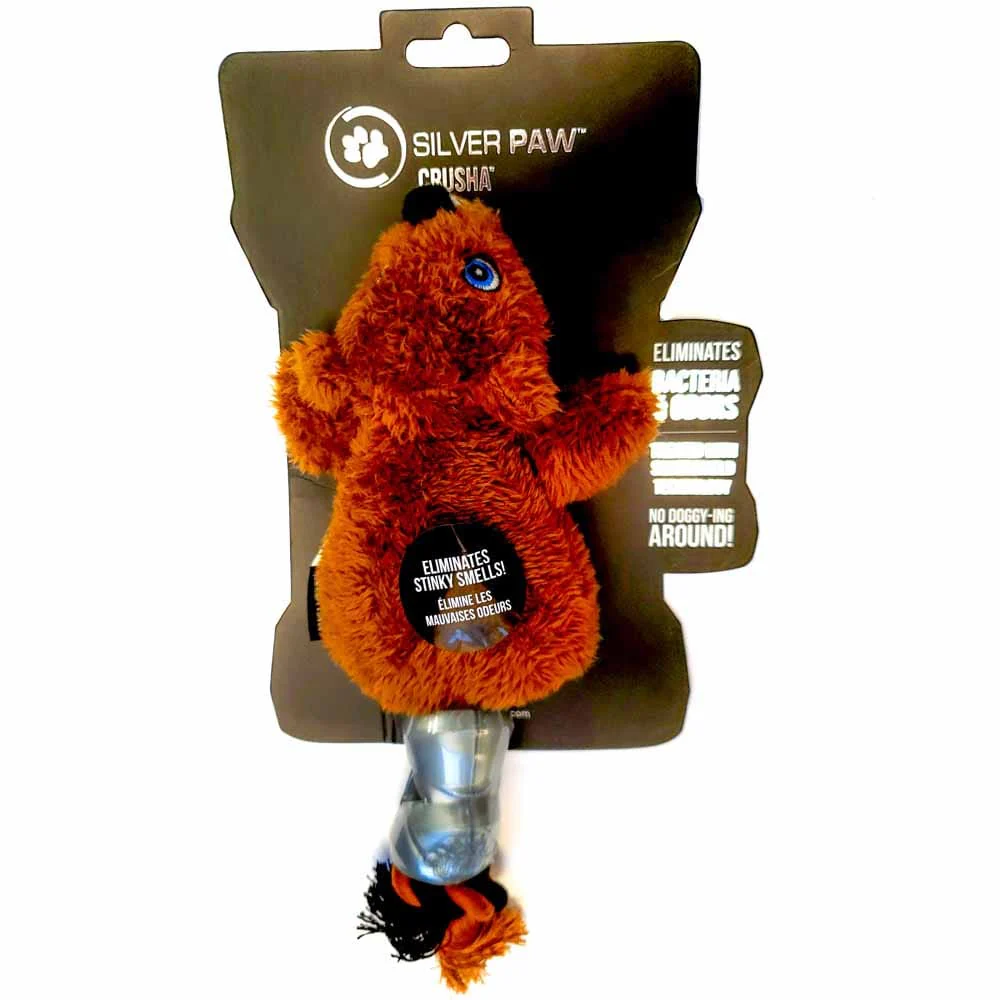 Crusha Tails Animal Dog Toy; Available in 3 styles - Image 2