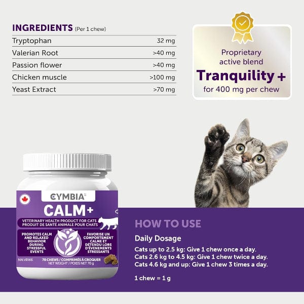 Cymbia CALM+ Calming Cat Supplement - Image 6