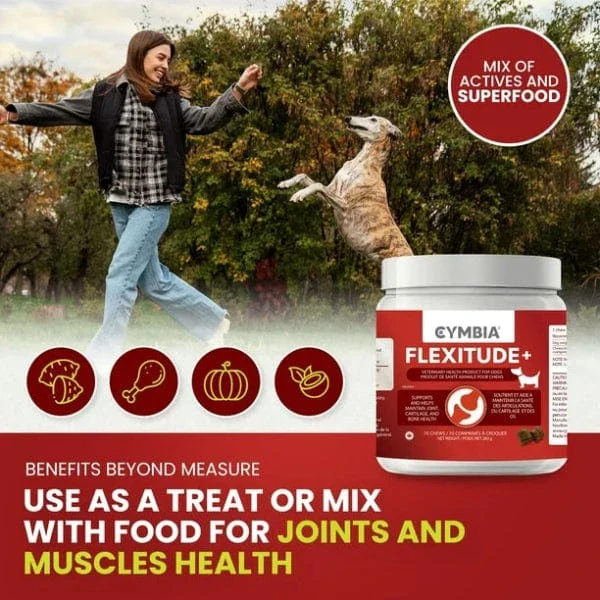 Cymbia FLEXITUDE+ Mobility & Hip Care Dog Supplement - Image 5