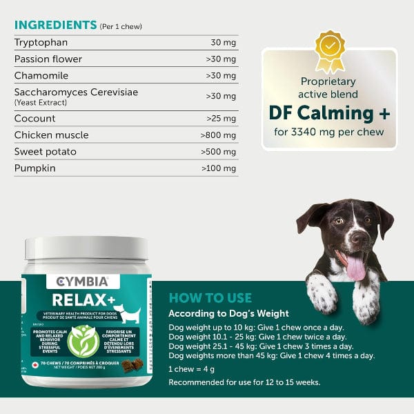 Cymbia RELAX+ Calming Dog Supplement - Image 3
