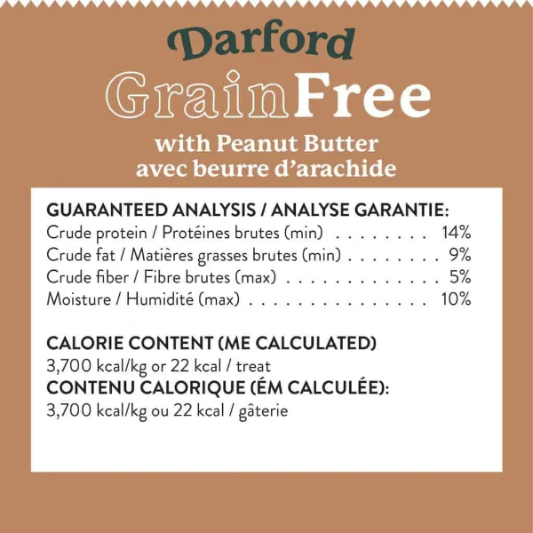 Darford Grain Free Peanut Butter Recipe Oven-Baked Dog Treats - Image 5