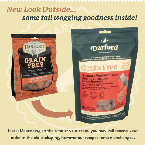 Darford Grain Free Salmon Recipe Oven-Baked Dog Treats - Image 2