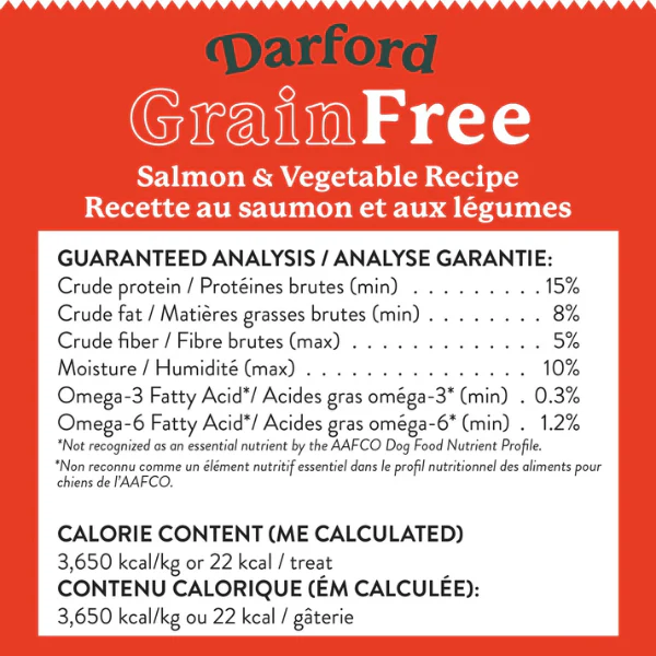 Darford Grain Free Salmon Recipe Oven-Baked Dog Treats - Image 6