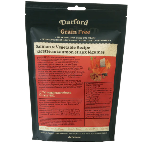 Darford Grain Free Salmon Recipe Oven-Baked Dog Treats - Image 7