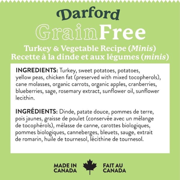 Darford Grain Free Turkey Minis Oven-Baked Dog Treats - Image 7