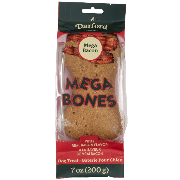 Darford Mega Bones Mega Bacon Flavour Dog Treat - Image 2