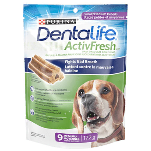 DentaLife ActivFresh Dog Chews; Medium