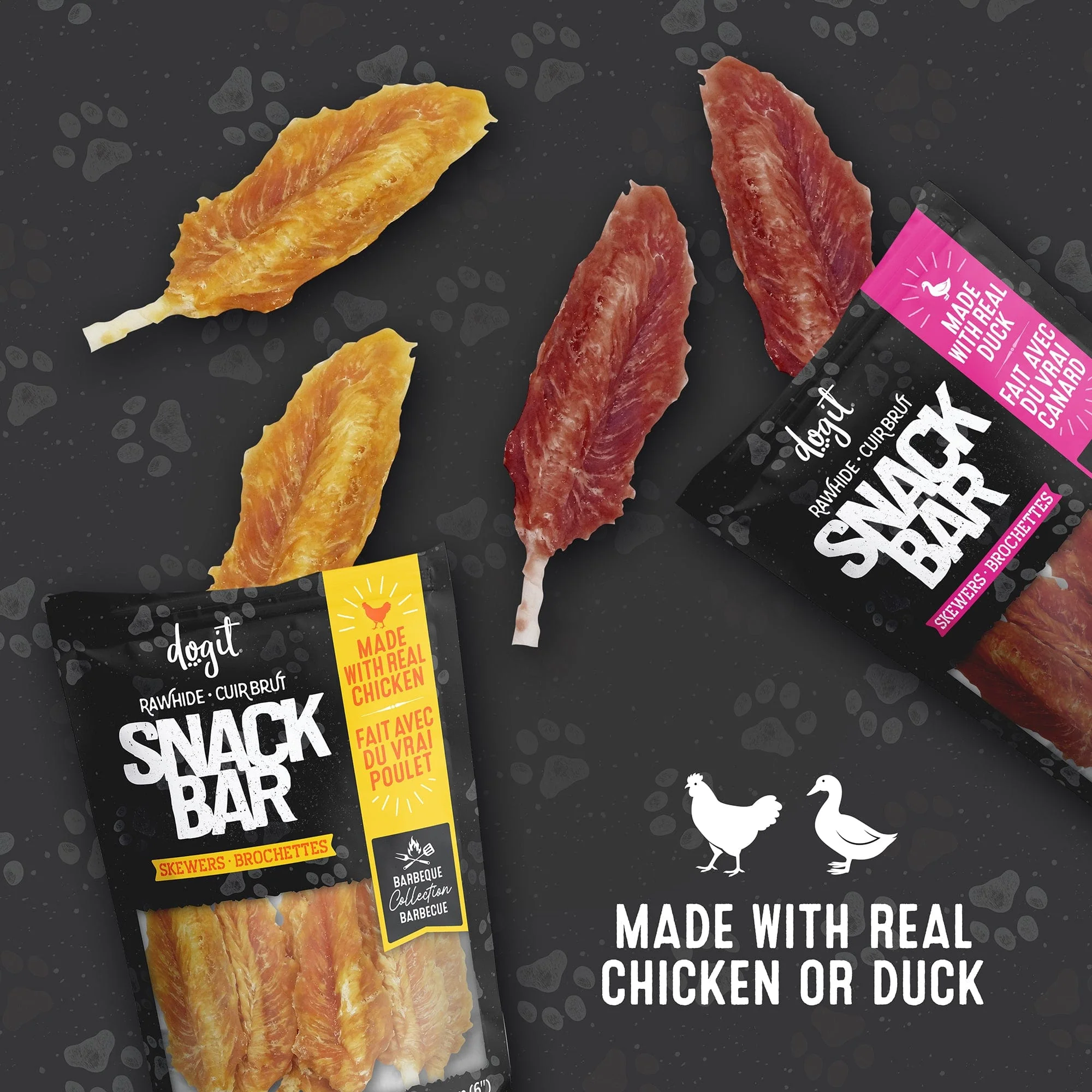 Dogit Snack Bar Chicken & Beefhide Skewers - Image 2