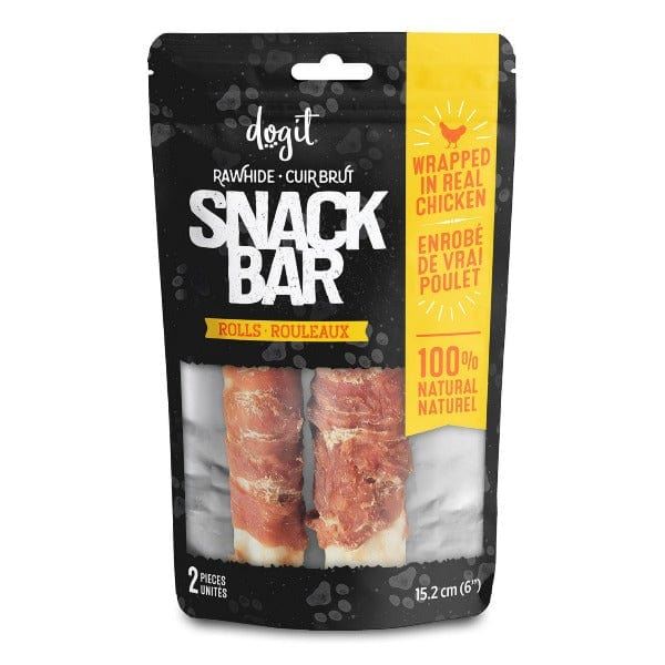Dogit Snack Bar Twists Dog Treats; Chicken - Image 5
