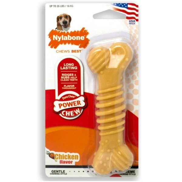Nylabone DuraChew Textured Chicken Bone - Image 7