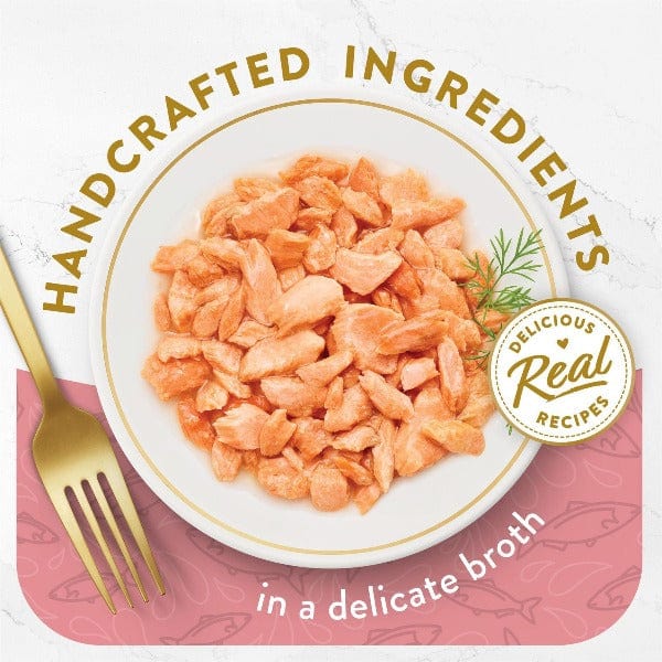 Fancy Feast Hors d'Oeuvre Steamed Wild Alaskan Salmon Appetizer for Cats - Image 2