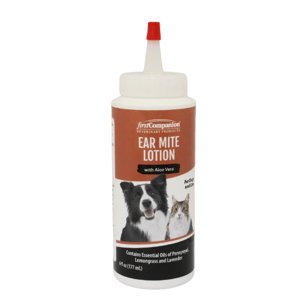 First Companion Ear Mite Lotion for Dogs & Cats