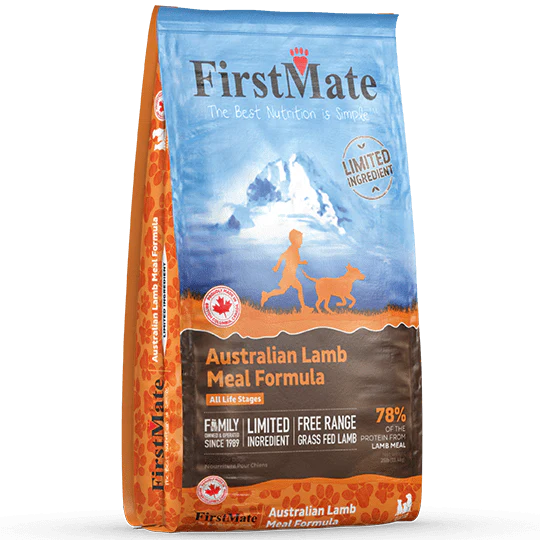 FirstMate LID Australian Lamb Meal Formula Dry Dog Food, 25lb