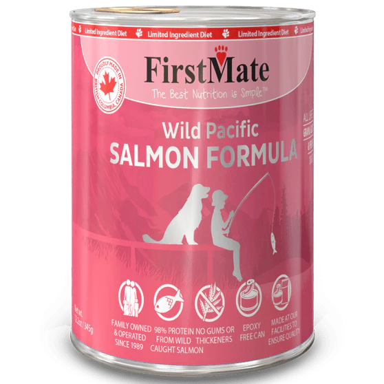 FirstMate Wild Salmon Formula Canned Dog Food