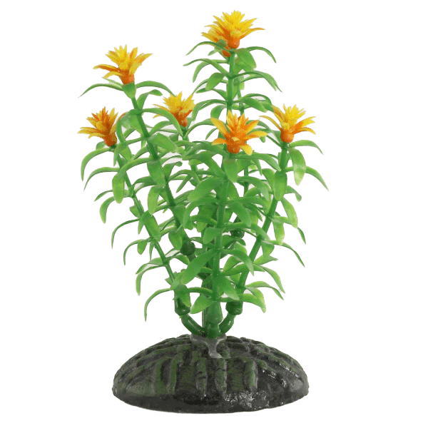 Fish Gear Blooming Ludwiga Plastic Betta Plant (4")