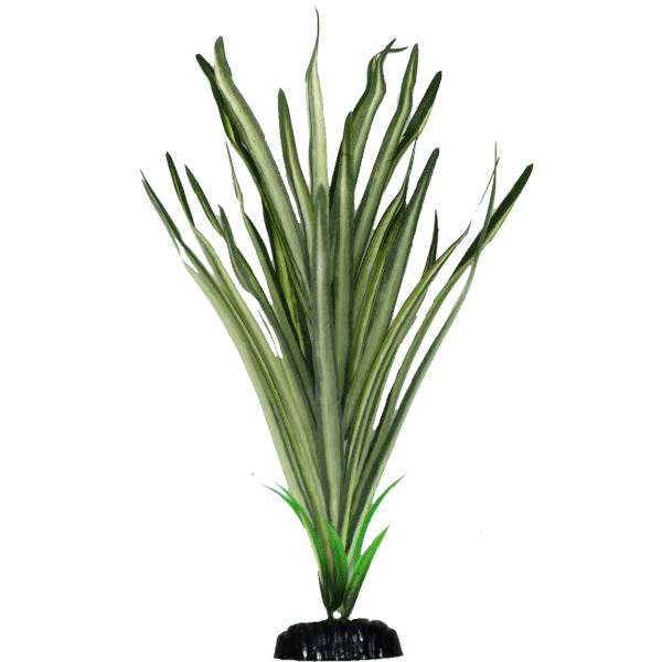 Fish Gear Green Acorus Silk Aquarium Plant (16")