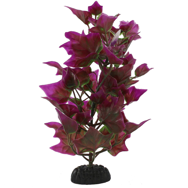 Fish Gear Purple & Green Ivy Plastic Aquarium Plant (8")