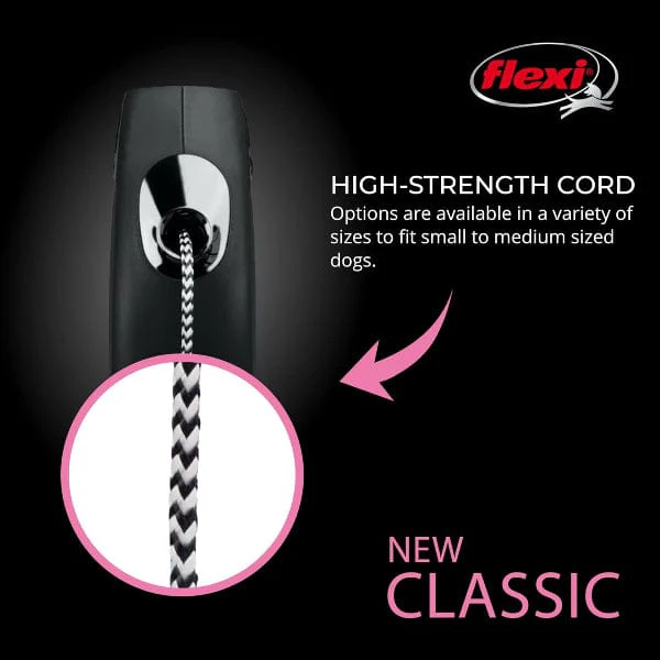 Flexi New Classic Retractable Dog Cord Leash - Image 2