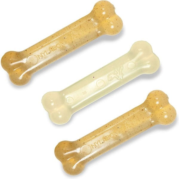 Nylabone FlexiChew Triple Pack Chicken & Original Flavored Dog Chew Toy - Image 6