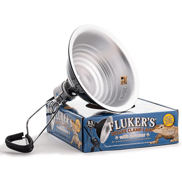 Fluker's Deluxe Clamp Lamp with Dimmer - Image 2