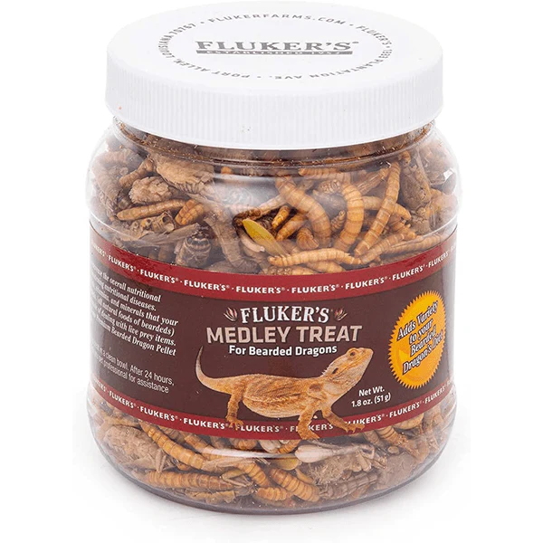 Fluker's Freeze Dried Medley Bearded Dragon Treat - Image 2