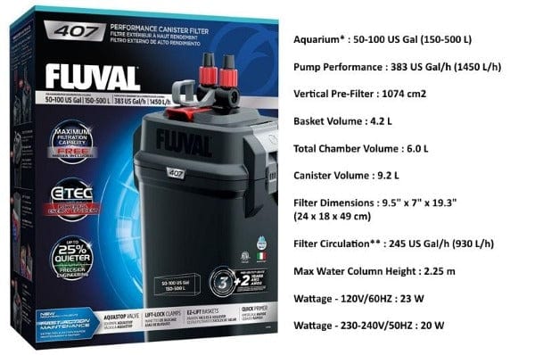 Fluval 07 Series External Canister Filter - Image 9