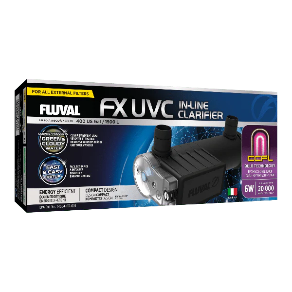Fluval FX UVC In-Line Clarifier
