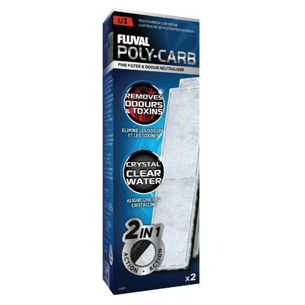 Fluval "U" Poly/Carbon Cartridge 2Pack - Image 3